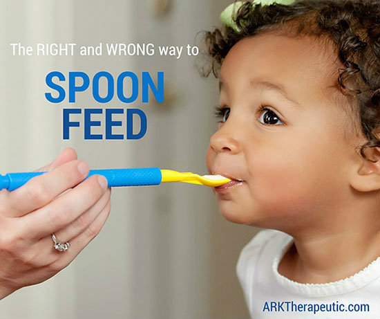 how to spoon feed a baby